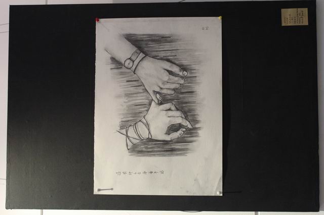 悟空体育举办素描联展