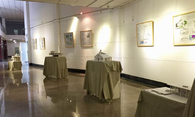 悟空体育举办室内设计原理课程教学成果展