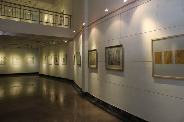 悟空体育举办迎新国画教师小品展